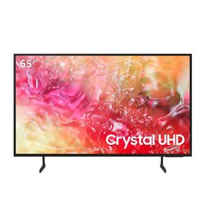 سامسونج DU7000 - تلفزيون ذكي 65 بوصة 4K كريستال الترا HD مع رسيفر مدمج (2024)