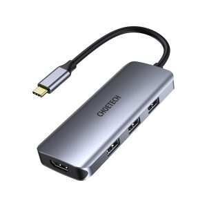 موزع متعدد المنافذ USB-C 7 في 1 من Choetech M19