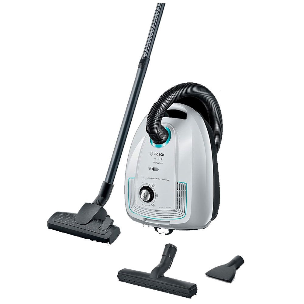 Bosch Bagged Vacuum Cleaner 2200 Watt Series 4 - BGL38WHYG