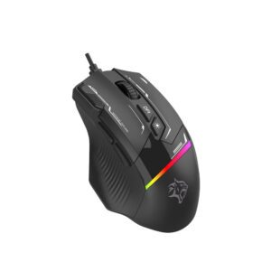 ماوس بورودو للألعاب 8D RGB سلكي DPI 7200 - أسود