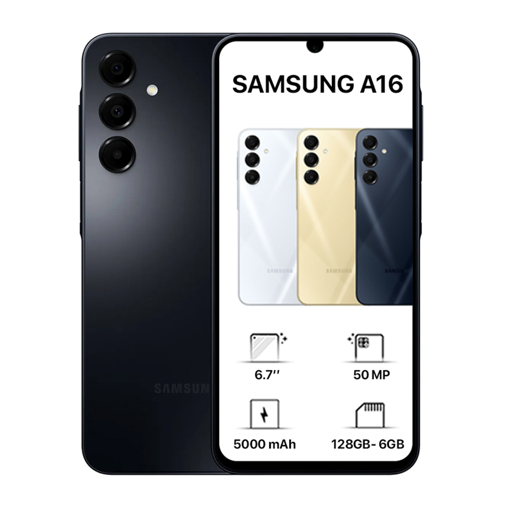 Samsung Galaxy A16 Dual Sim - 128GB, 6GB Ram, 4G