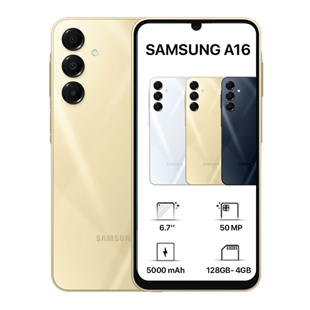 Samsung Galaxy A16 Dual Sim - 128GB, 4GB Ram, 4G