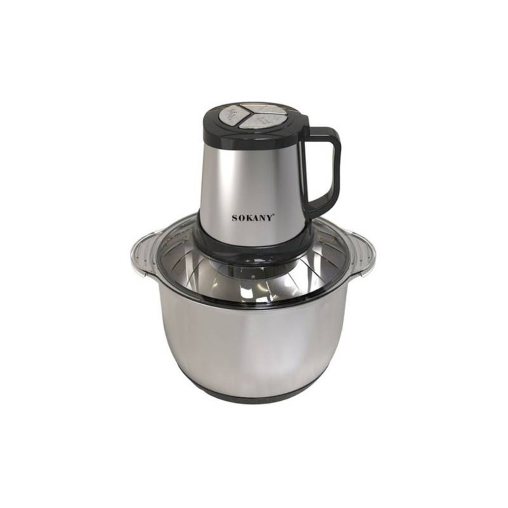 Sokany Stainless Steel Chopper 5 Litres 800 Watt, SK-7015N