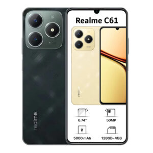 Realme C61 Dual Sim - 128GB, 4GB Ram,4G