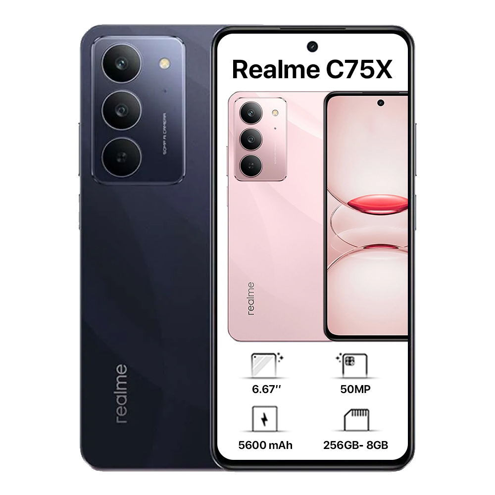 Realme C75X Dual Sim - 256GB, 8GB Ram,4G