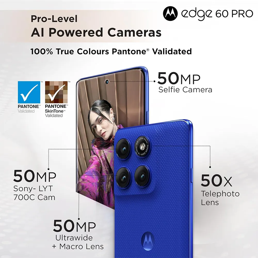 Motorola Edge 60 Fusion 5G Camera specs