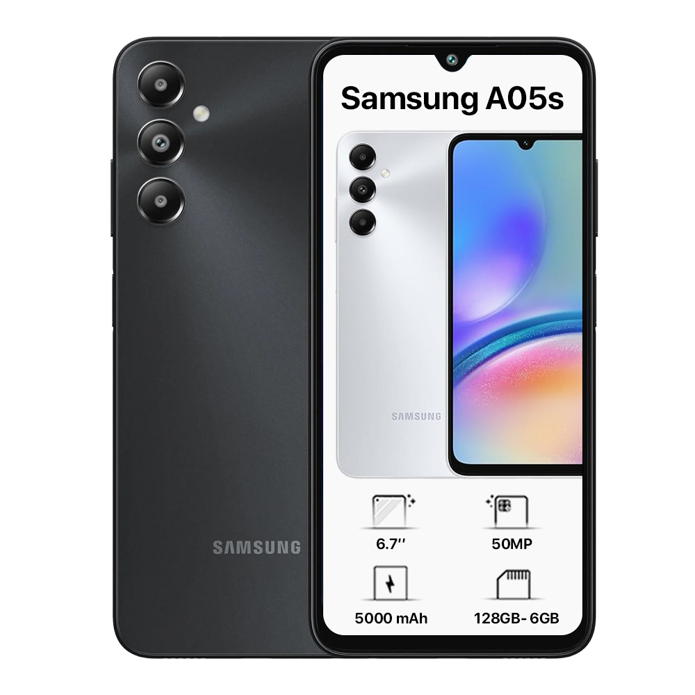 Samsung A05s Dual Sim - 128GB, 6GB Ram, 4G