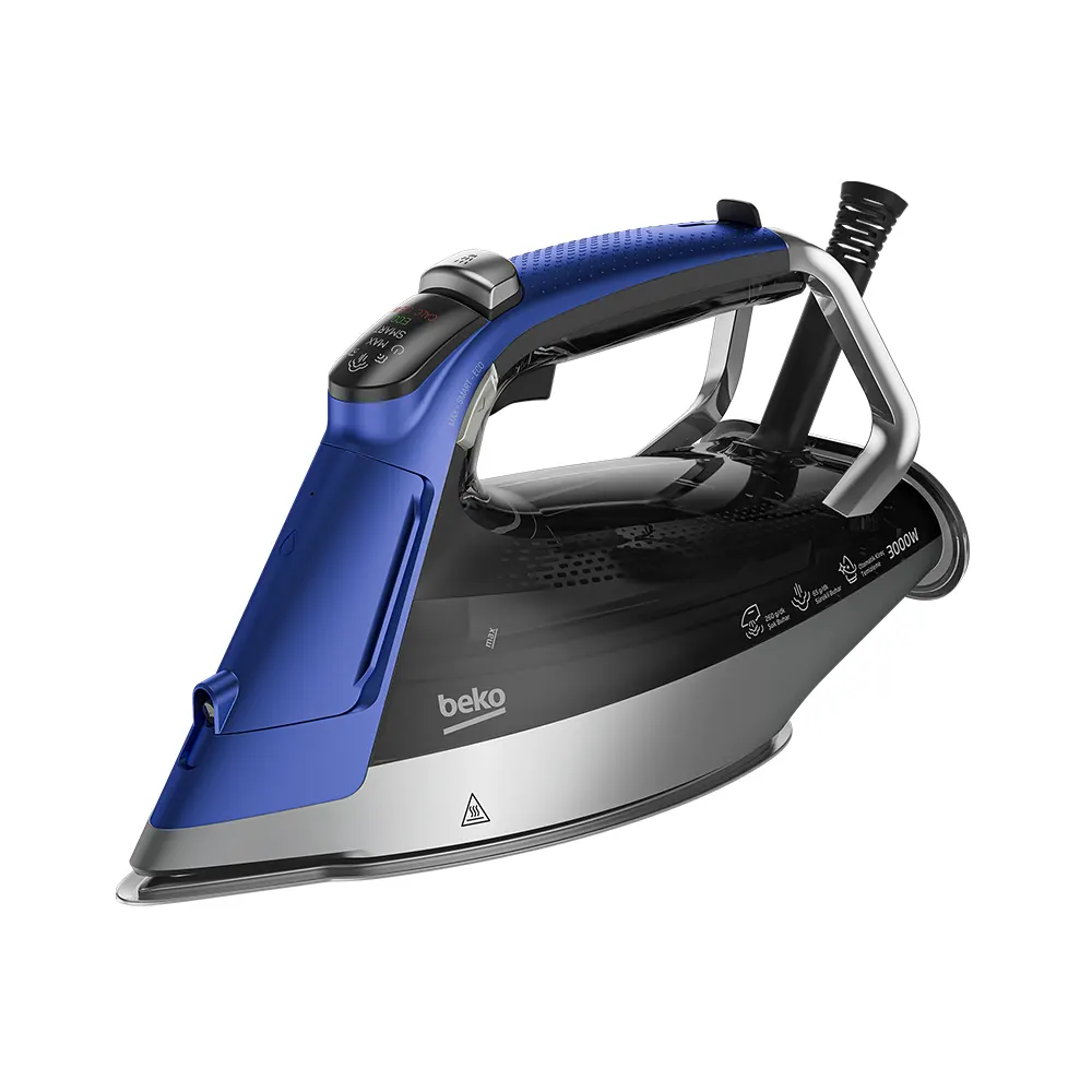 Beko Steam Iron 3000 Watt SuperGlide Ceramic - SPA9130B