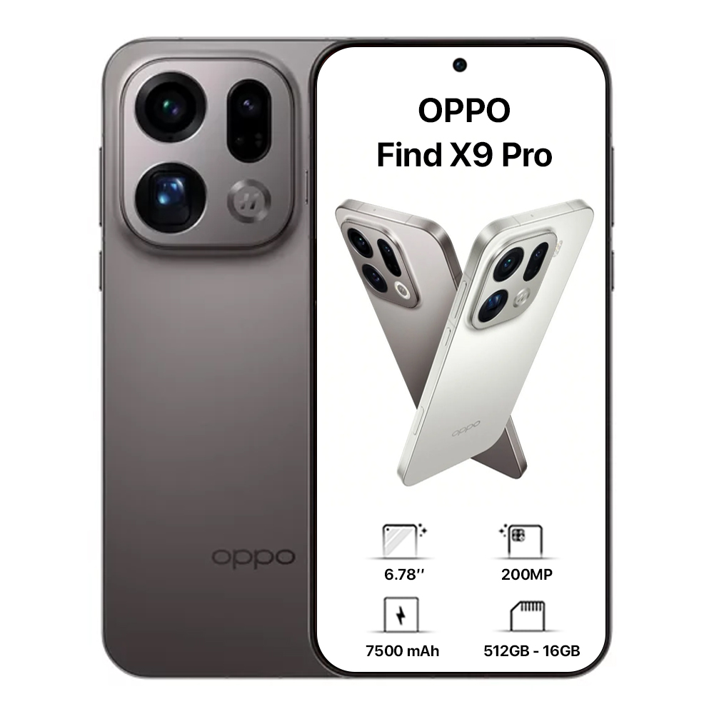 Oppo Find X9 Pro Dual Sim – 512GB, 16GB Ram,5G - دبي فون